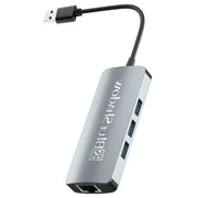 Blueshadow USB 3.0 to Ethernet Adapter | USB 3.0 Hub 4 Port