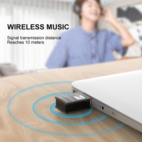 Blueshadow Mini Wifi Adapter for PC With Bluetooth-600M