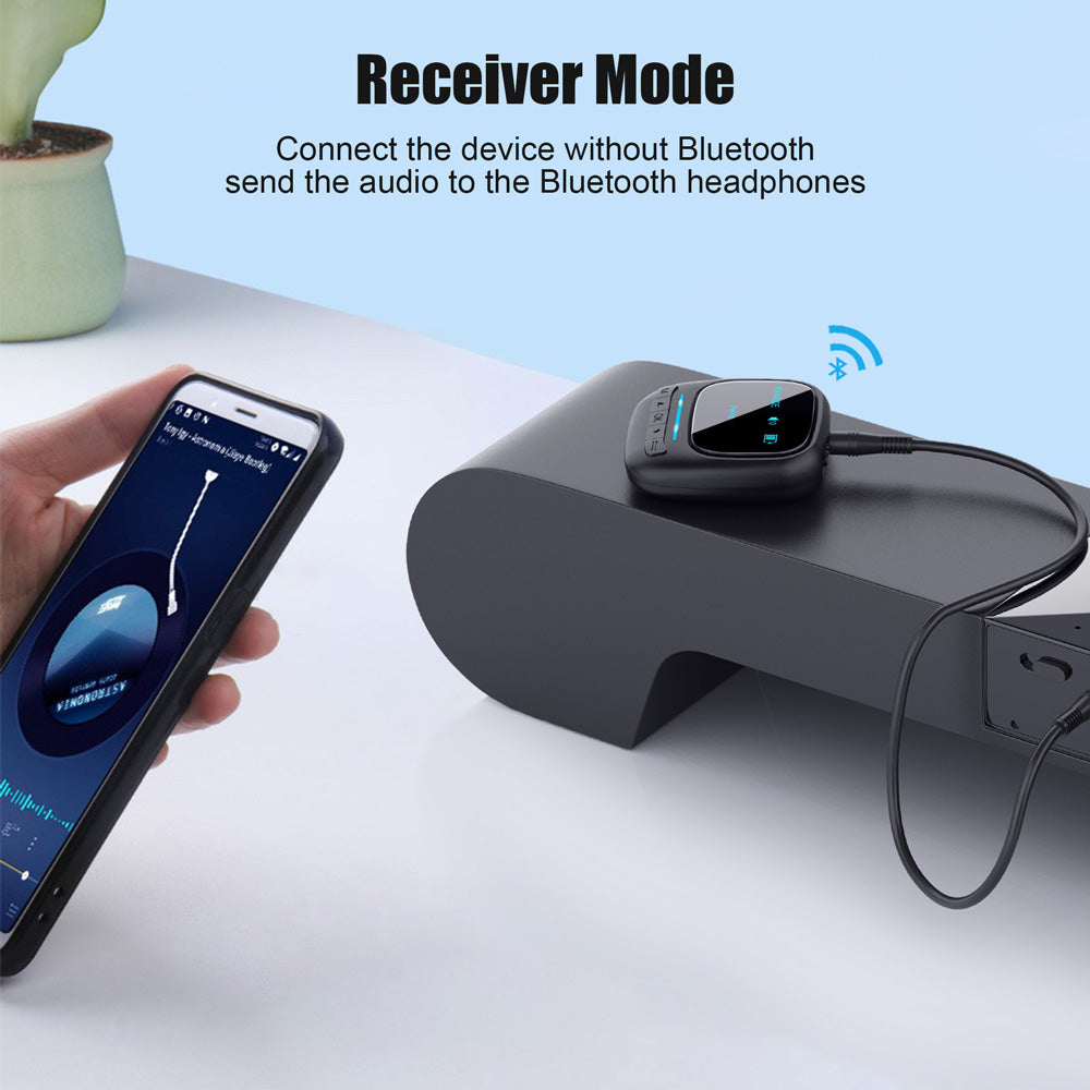 Blueshadow Bluetooth 5.0 Transmitter Receiver for Headphones