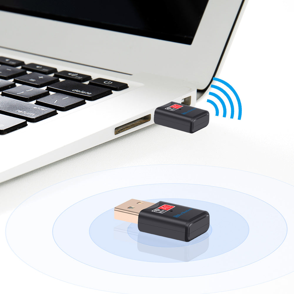 Adaptateur WiFi USB 600M Mini Dongle WiFi 802.11ac, Adaptateur