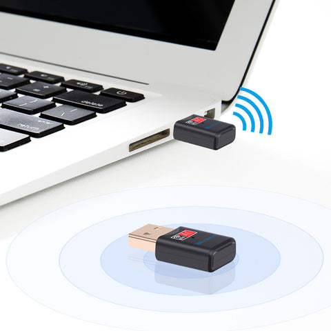 Blueshadow AC1300 USB WiFi Adapter - 2.4G/5G Dual Band Wireless Network Adapter For PC Desktop, MU-MIMO WiFi Dongle, USB 3.0, Supports