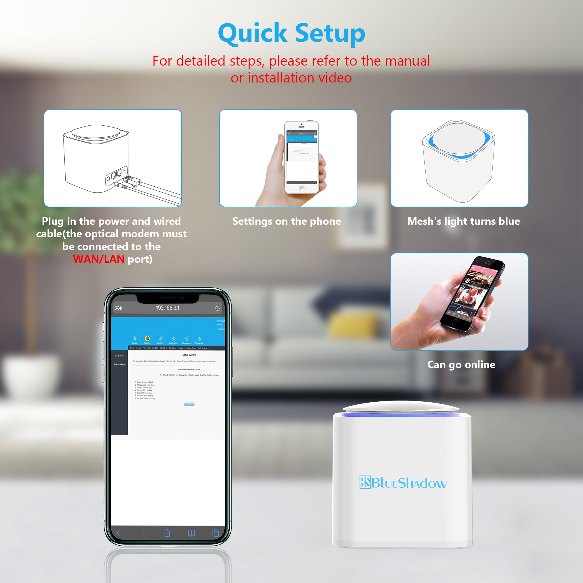 TP-Link Deco M5 Mesh WiFi System – Up to 5,500 sq. ft. Whole Home Cove –  Click.com.bn